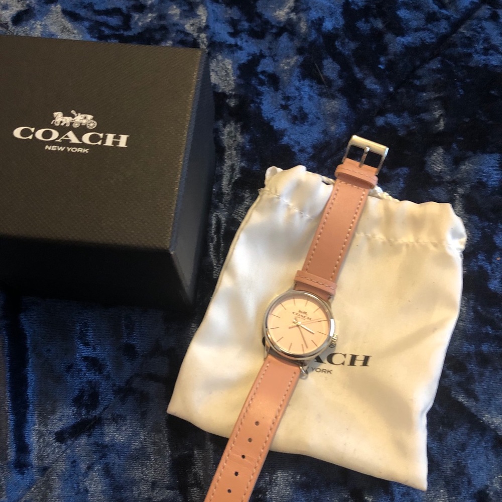 Pink Coach Watch